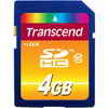 Transcend 4GB Class 10 SDHC Flash Card (TS4GSDHC10)