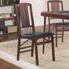 Set of 2 Wood Chairs