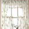 Whole Home®/MD Pair of 'Savannah' Solid Voile Sheer Shaped Valances
