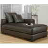 Ponte Leather Chaise