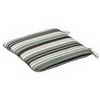 Classic Striped Patio Seat Pad