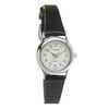 Cardinal® Ladies' White Full Figure Dial Watch with Black Strap