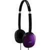 JVC Flats Headphones (HA-S160-V) - Violet
