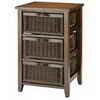 Home Collections 3-Drawer Dark Chest