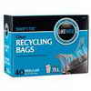 Likewise Clear Recycling Bags, 40-Ct