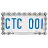 Chrome Chain License Plate Frame