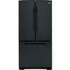 GE GE Black 22.1 cu.ft Energy Star Bottom Mount French Door Refrigerator with Pull-Out Freeze...