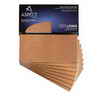 Aspect 3 In. x 6 In. Brushed Copper Long Grain, 8 Pieces
