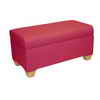 Skyline Furniture Kids Storage Bench In Duck Pink