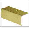 Shur-Trim Stair Nosing Floor Moulding, Hammered Gold - 1-1/8 Inch