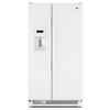 Maytag White - 22 Cu. Ft. Side-by-Side Refrigerator
