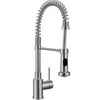 BLANCO Premium Semi-Pro Faucet With Dual Spray, Stainless Steel Finish