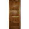 Milette 30x80 A Zen Designed 5 panel Shaker door in Clear Pine