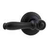 Weiser Collections ashfield privacy lever- rustic black finish
