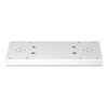 Architectural Mailboxes Duo Spreader Plate White
