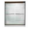American Standard Euro Shower Door 56 Inch-60 Inch x 69 Inch, Clear Glass