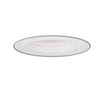 Halo White Step Baffle with Satin White Trim Ring-5 Inch Aperture