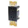 Leviton Acenti Smartlock Pro GFCI Duplex Receptacle 15a-125v, Onyx