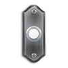 Heath Zenith Wired Pewter Push Button With Lighted Center