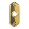 Heath Zenith Wired Polished Brass Push Button With Lighted Center