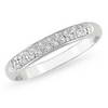 Diamore 1/10 ct. Diamond Anniversary Ring, 14k White Gold