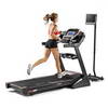 Sole™ F65c 2.75 H.P. Continuous Duty Folding Treadmill plus Invu Fitness Entertainment System