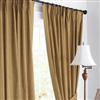 Whole Home®/MD Pair of 'Claudette' Foam-back Pinch-pleated Drapes