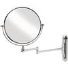 Better Living Products Valet 8 Inch Mirror with Wall Mount, 5X Magnify