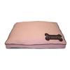 Home Fashions International Princess Mini Dog Bone Pink Pet Bed