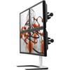 ATDEC - DT SB FREESTANDING QUAD DESK MOUNT HOLD UP TO FOUR 24IN LCDS