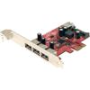 STARTECH 4PORT USB 3.0 PCIE ADAPTER CARD W/ SATA POWER