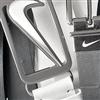 Nike® Men's White/Signature Buckle Belt