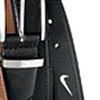 Nike® Men's Black/Pebble Grain Flex Belt