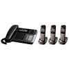 Panasonic KX-TG1063C 
- DECT 6.0 with 3 Handsets (Refurbished) 
- 3 way conferencing