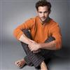 Pierre Cardin® Long-sleeve Fleece Top and Flannel Lounge Pant Set