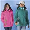 Alpinetek®/MD Girls' Solid-colour Style Snowboard Jacket