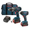 Bosch 18V Lithium Ion 2-Piece Combo Kit