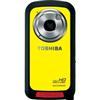 TOSHIBA - ACCESSORIES CAMILEO BW10 YELLOW 1080P HD SPORTSCAM 2IN LCD 5MP 10XDIG