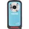 TOSHIBA - ACCESSORIES CAMILEO BW10 TURQUOISE 1080P HD SPORTSCAM 2IN LCD 5MP 10XDIG