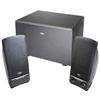CYBER ACOUSTICS BLACK 3PC SUBWOOFER/SAT SYST 14WATTS 9V PWR ADAPTER INCLD