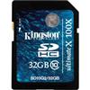 KINGSTON - DIGITAL IMAGING 32GB SDHC CLASS 10 FLASH CARD G2 ALLOCATION