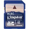 KINGSTON - DIGITAL IMAGING 8GB SDHC CLASS 4 FLASH CARD