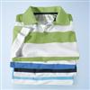 Nevada®/MD Striped Polo-style Casual Cotton Top