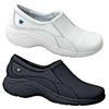 Nurse Mates® Women's Twin-gore Slip-on Leather Career Shoes