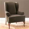 Sure Fit(TM/MC) 'Spencer' Wing Chair Slipcover