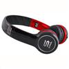 Soul By Ludacris On-Ear Noise Isolating Headphones (SL100RBC) - Black / Red
