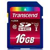 Transcend 16GB SDHC Class 10 UHS-I Flash Card (TS16GSDHC10U1)