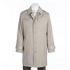 Boulevard Club® Men's Single Breasted Trench Coat With Shoulder Tabs