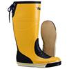 Viking Mariner Size 3 Rubber Boots (VW26-3) - Yellow / Navy Blue