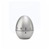 MARATHON 60 Minute Brushed Stainless Steel Mechanical Egg Shaped Timer